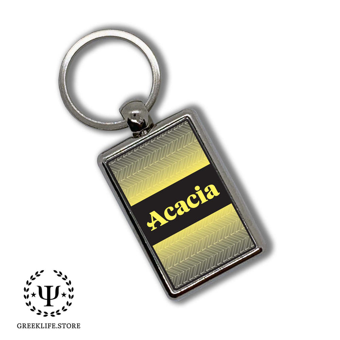 Acacia Fraternity Keychain Rectangular