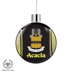 Acacia Fraternity Christmas Ornament Santa Magic Key