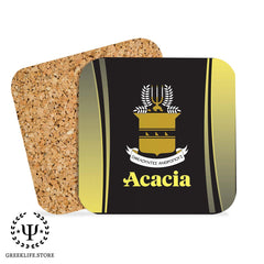 Acacia Fraternity Beverage Coasters Square (Set of 4)