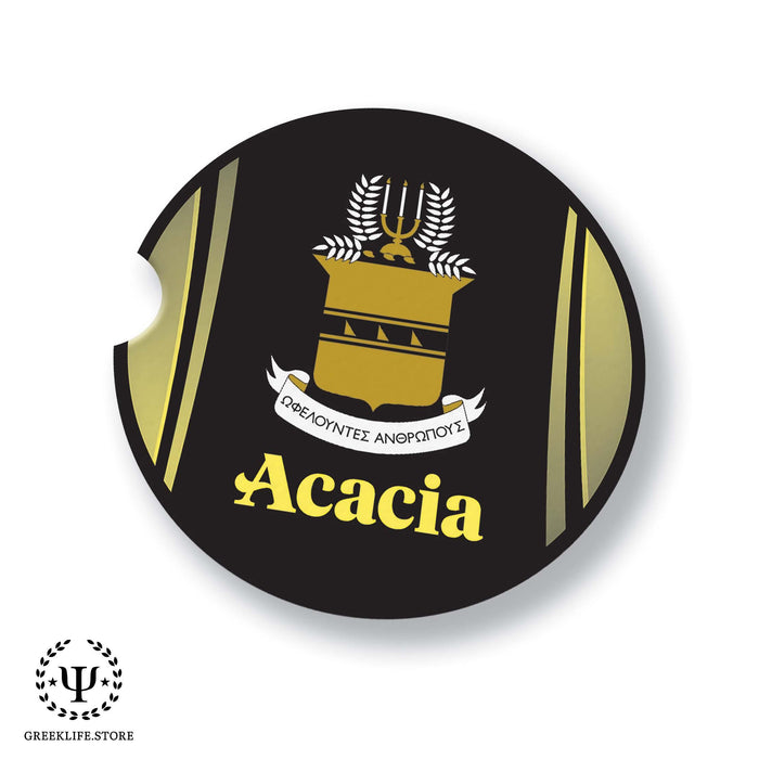Acacia Fraternity Car Cup Holder Coaster (Set of 2) - greeklife.store
