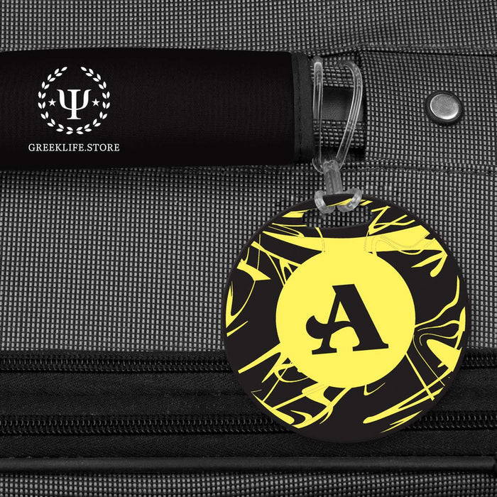 Acacia Fraternity Luggage Bag Tag (round) - greeklife.store