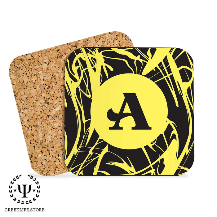 Acacia Fraternity Beverage Coasters Square (Set of 4) - greeklife.store