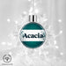 Acacia Fraternity Christmas Ornament - Snowflake - greeklife.store