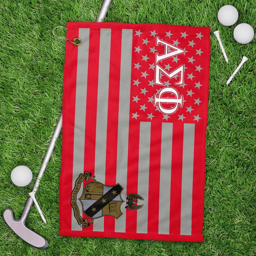 Alpha Sigma Phi Golf Towel - greeklife.store