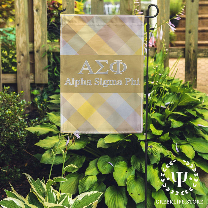 Alpha Sigma Phi Garden Flags - greeklife.store
