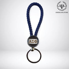 Alpha Sigma Phi Key chain round