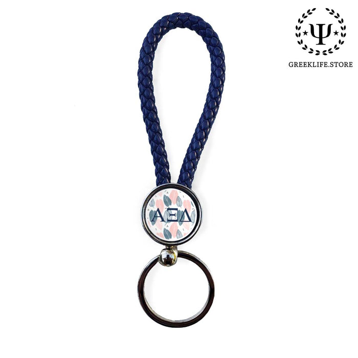 Alpha Xi Delta Key chain round