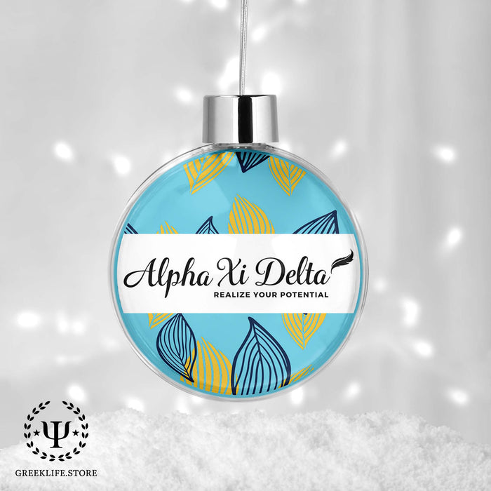 Alpha Xi Delta Christmas Ornament - Ball