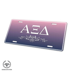 Alpha Xi Delta Absorbent Ceramic Coasters with Holder (Set of 8)