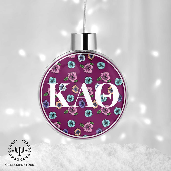 Kappa Alpha Theta Christmas Ornament - Ball