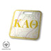 Kappa Alpha Theta Luggage Bag Tag (square) - greeklife.store