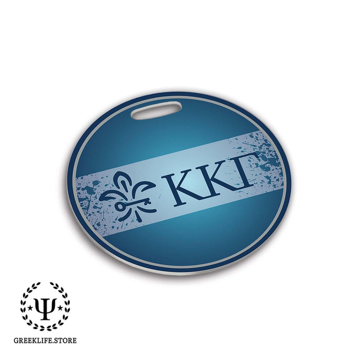 Kappa Kappa Gamma Luggage Bag Tag (round) - greeklife.store