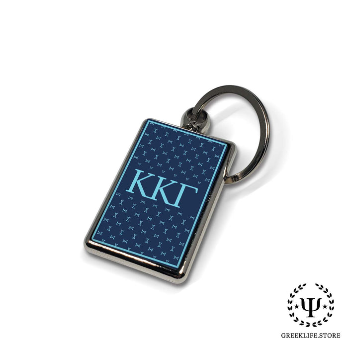Kappa Kappa Gamma Keychain Rectangular
