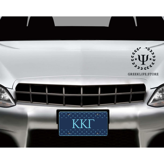 Kappa Kappa Gamma Decorative License Plate - greeklife.store