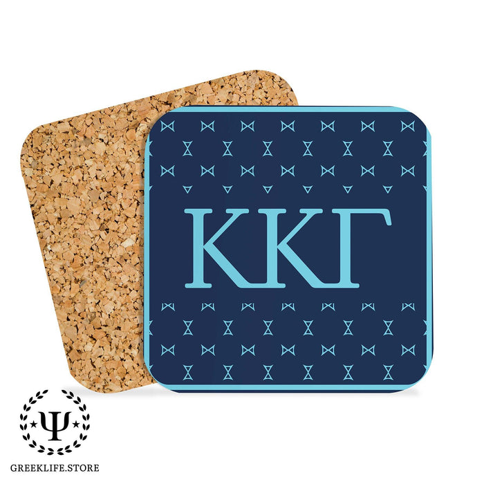 Kappa Kappa Gamma Beverage Coasters Square (Set of 4) - greeklife.store