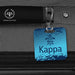 Kappa Kappa Gamma Luggage Bag Tag (square) - greeklife.store