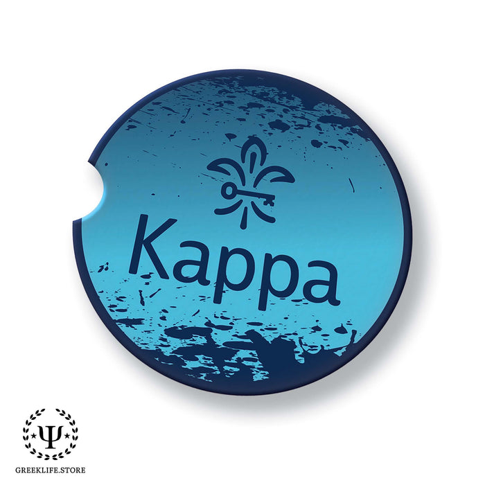 Kappa Kappa Gamma Car Cup Holder Coaster (Set of 2) - greeklife.store