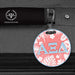 Alpha Xi Delta Luggage Bag Tag (round) - greeklife.store