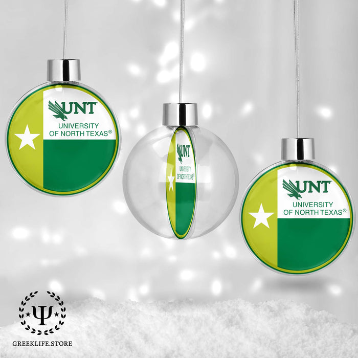 University of North Texas Christmas Ornament - Ball