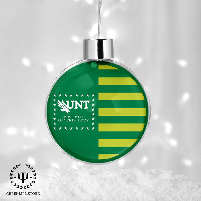 University of North Texas Christmas Ornament - Ball