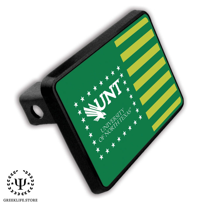 University of North Texas Trailer Hitch Cover - greeklife.store