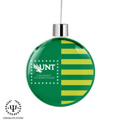 University of North Texas Christmas Ornament Santa Magic Key