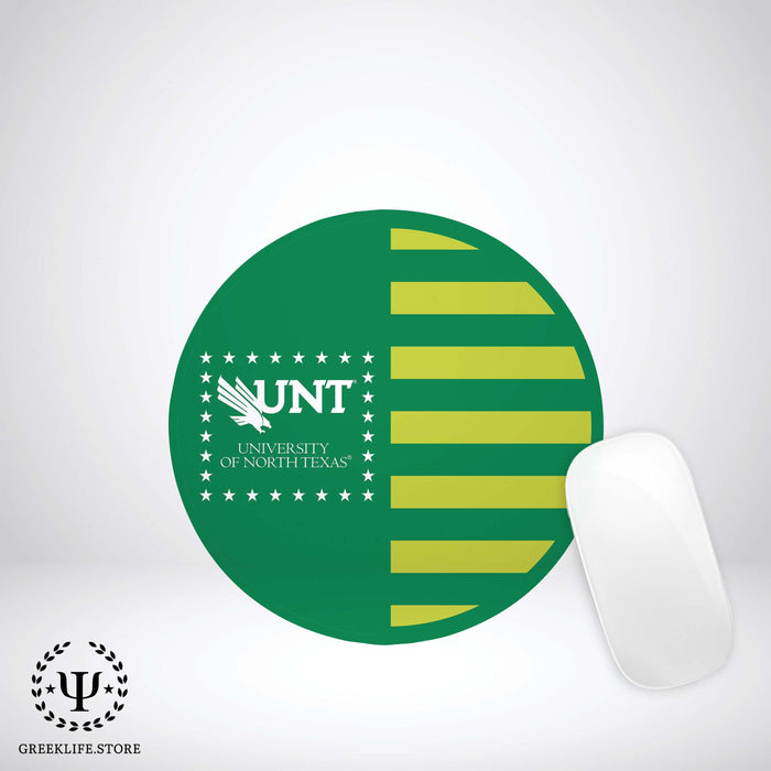 University of North Texas Mouse Pad Round - greeklife.store