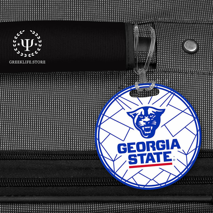 Georgia State University Luggage Bag Tag (round)