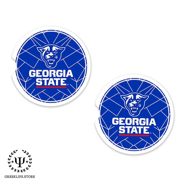 Georgia State University Car Cup Holder Coaster (Set of 2)