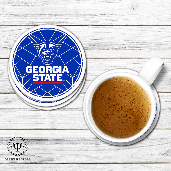 Georgia State University Beverage coaster round (Set of 4)