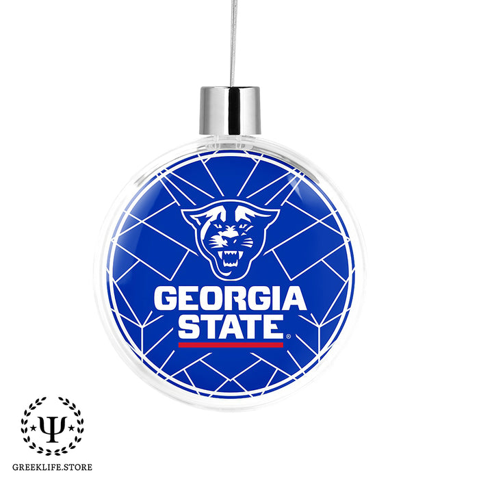 Georgia State University Christmas Ornament Flat Round