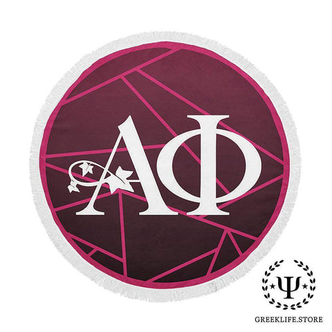 Alpha Phi Beach & Bath Towel Round (60”)
