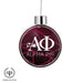 Alpha Phi Christmas Ornament - Ball - greeklife.store