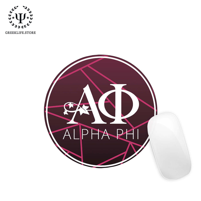 Alpha Phi Mouse Pad Round - greeklife.store