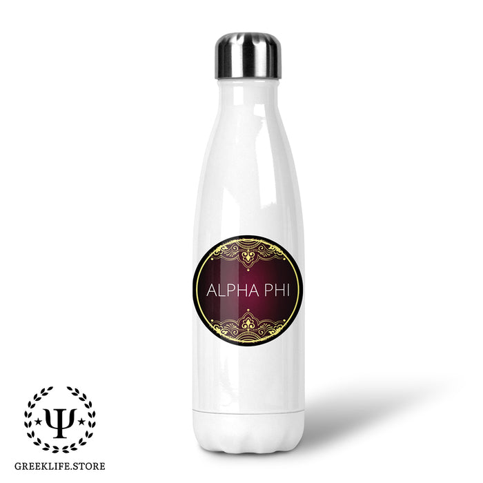 Alpha Phi Stainless Steel Thermos Water Bottle 17 OZ