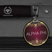 Alpha Phi Luggage Bag Tag (round) - greeklife.store
