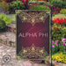 Alpha Phi Garden Flags - greeklife.store