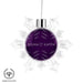 Sigma Kappa Christmas Ornament - Snowflake - greeklife.store