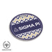 Sigma Pi Luggage Bag Tag (round) - greeklife.store