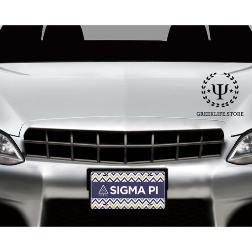 Sigma Pi License Decorative Plate - greeklife.store