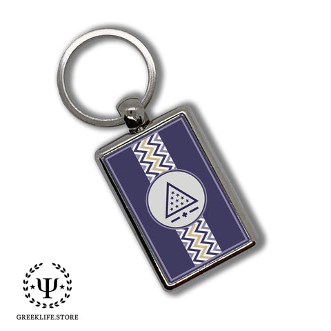 Sigma Pi Keychain Rectangular