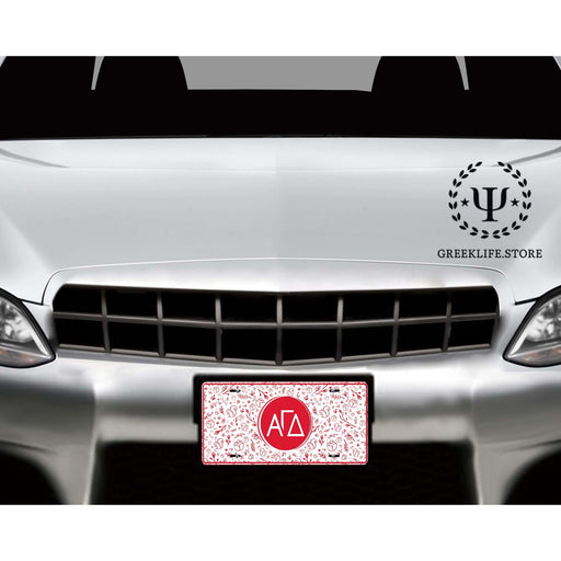 Alpha Gamma Delta Decorative License Plate - greeklife.store