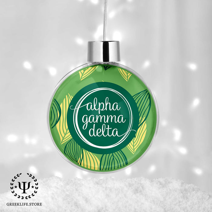 Alpha Gamma Delta Christmas Ornament - Ball