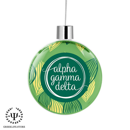 Alpha Gamma Delta Ornament - greeklife.store