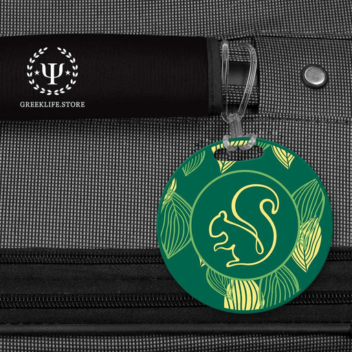 Alpha Gamma Delta Luggage Bag Tag (round) - greeklife.store