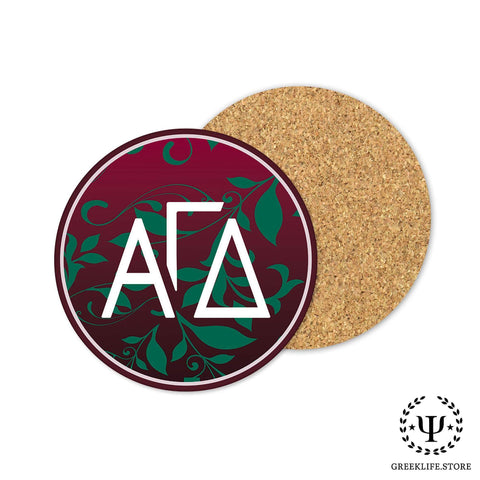 Alpha Gamma Delta Beverage Coasters Round (Set of 4)