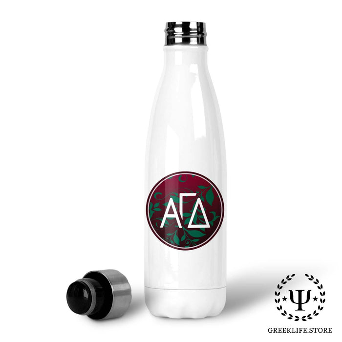 Alpha Gamma Delta Stainless Steel Thermos Water Bottle 17 OZ - greeklife.store