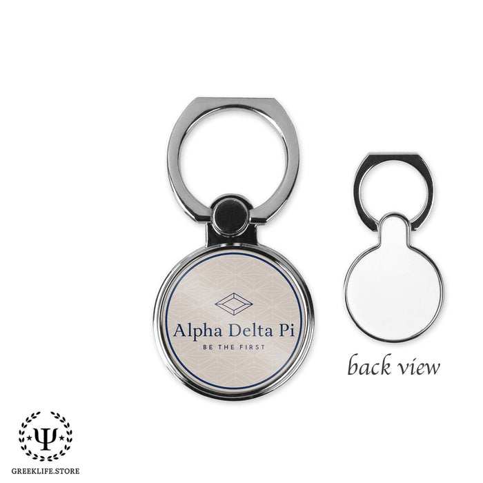 Alpha Delta Pi Ring Stand Phone Holder (round)