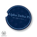 Alpha Delta Pi Car Cup Holder Coaster (Set of 2) - greeklife.store
