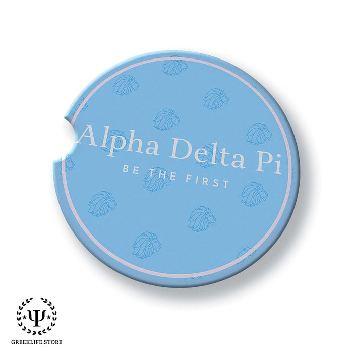 Alpha Delta Pi Car Cup Holder Coaster (Set of 2) - greeklife.store